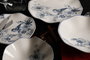Hermia Juego de Vajilla de Porcelana de 24 Piezas Multicolor